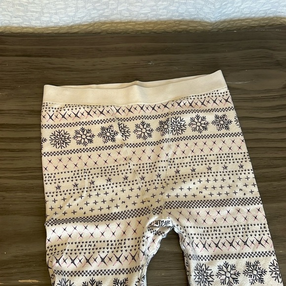 SKIMS POINTELLE CREAM COTTON LEGGINGS XL - Picture 4 of 16